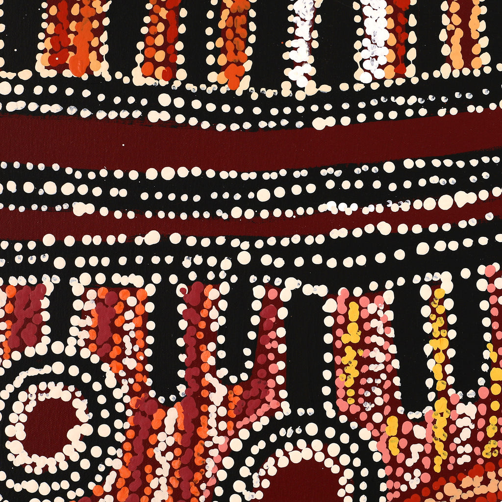 Aboriginal Art by Tjimpuna Williams, Piltati Tjukurpa, 122x71cm - ART ARK®