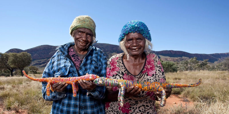 Aboriginal Desert Weavings