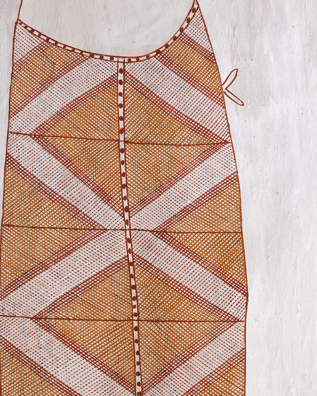 Aboriginal Artwork by Charlie Nangukwirrk Nanguwerr, Ngaldadmurrng, 95x33cm