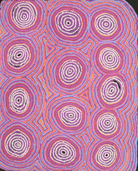 Aboriginal Artwork by Alice Nampijinpa Michaels, Lappi Lappi Dreaming, 76x61cm