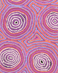 Aboriginal Artwork by Alice Nampijinpa Michaels, Lappi Lappi Dreaming, 76x61cm
