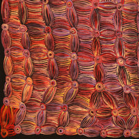 Aboriginal Artwork by Alison Watson, Kapi Tjurkurpa Kumanara Bore, 90x60cm
