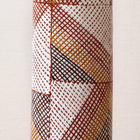 Aboriginal Artwork by Abigail Namunjdja, Lorrkon (Hollow Log), 69cm