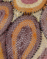 Aboriginal Artwork by Alice Djulman Dullman, Nguyno (flower), 77x70cm