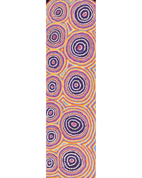 Aboriginal Artwork by Alice Nampijinpa Michaels, Lappi Lappi Dreaming, 107x30cm