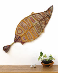 Aboriginal Artwork by Alison Kuwanjguwanj, Saratoga, 148cm