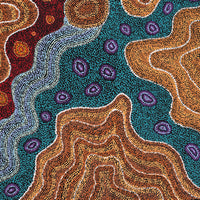 Aboriginal Artwork by Amanda Daegar, Ngayuku Ngura, 120x90cm