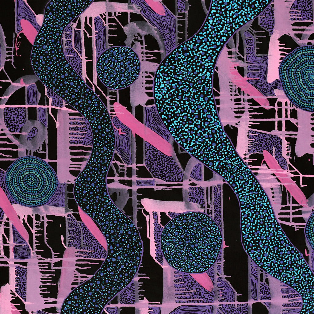 Aboriginal Artwork by Collaborative by Renae Nelson and Amanda Daegar, Ngayuku Ngura, 150x100cm