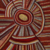 Aboriginal Artwork by Amari Tjalkuri, Watarru Tjukurpa, 100x72cm