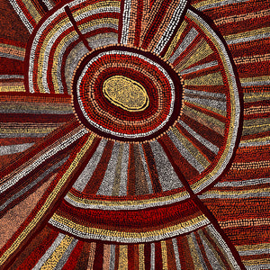Aboriginal Artwork by Amari Tjalkuri, Watarru Tjukurpa, 100x72cm - ART ARK®