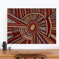 Aboriginal Artwork by Amari Tjalkuri, Watarru Tjukurpa, 100x72cm