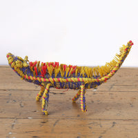 Aboriginal Artwork by Amy Yilpi - Thorny Devil Tjanpi Sculpture