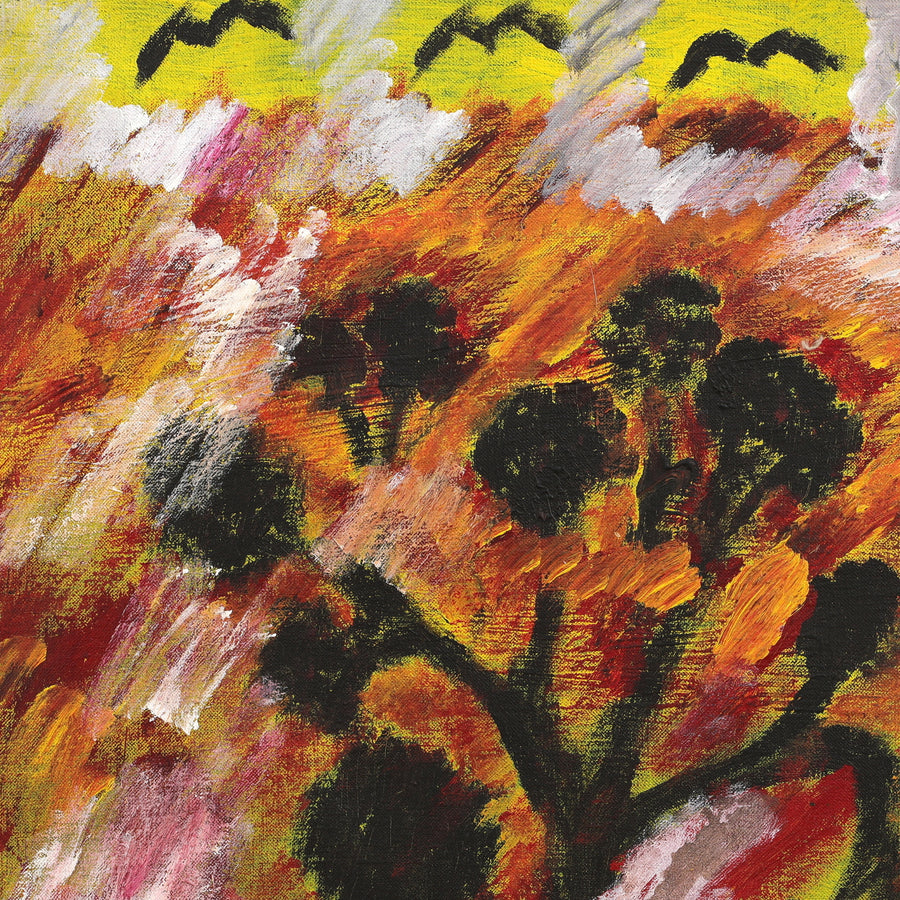 Andrew Robertson, Bushfire and Homeland, 60x45cm