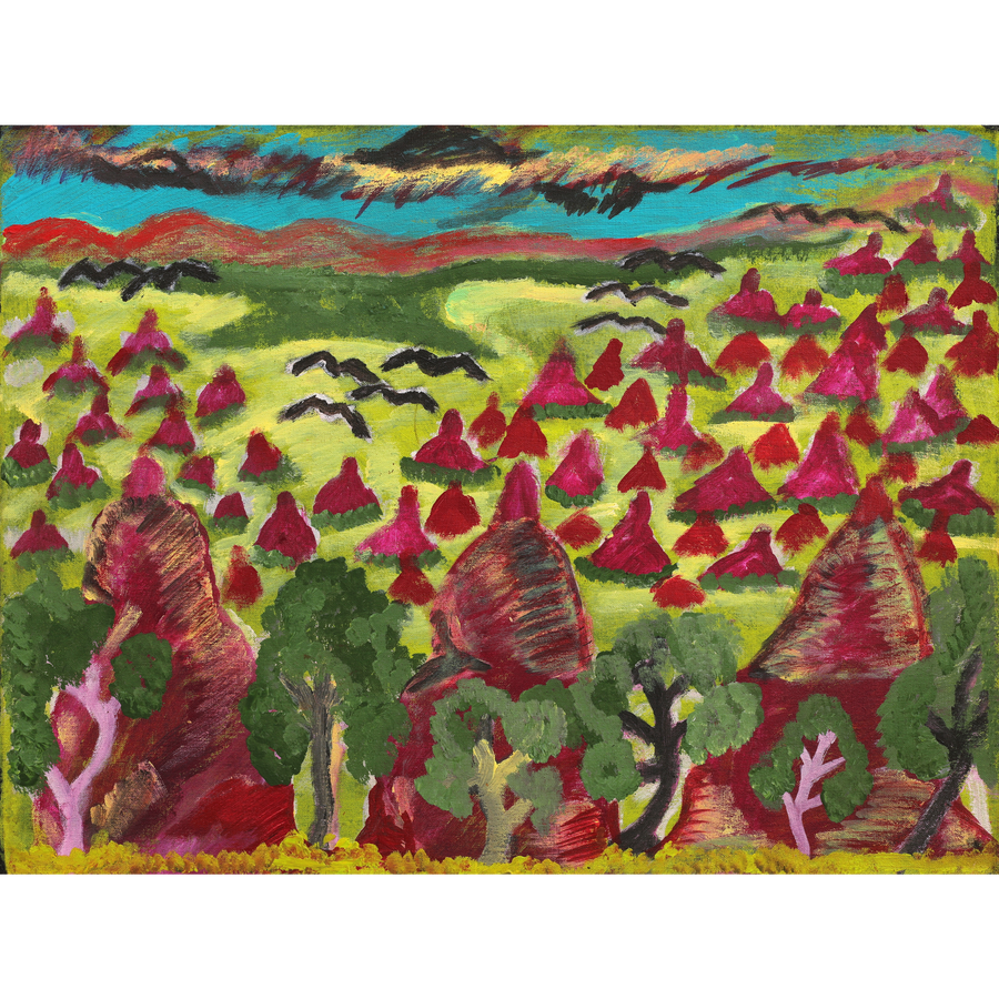 Andrew Robertson, Bhurun-Jhu (Ruined City), 60x45cm