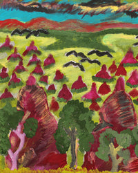 Andrew Robertson, Bhurun-Jhu (Ruined City), 60x45cm