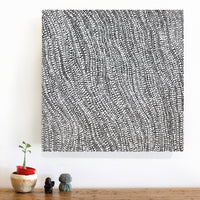 Aboriginal Artwork by Angelina Napangardi Wilson, Mina Mina Dreaming, 46x46cm