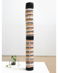 Aboriginal Artwork by Annie Mulunwanga Wurrkidj, Lorrkon (Hollow Log), 160cm