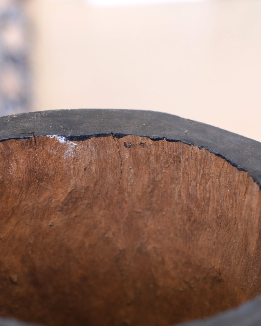 Aboriginal Artwork by Annie Mulunwanga Wurrkidj, Lorrkon (Hollow Log), 160cm