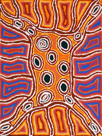 Aboriginal Artwork by Antonia Napangardi Michaels, Lappi Lappi Jukurrpa, 61x46cm