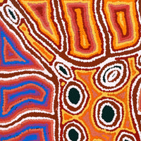 Aboriginal Artwork by Antonia Napangardi Michaels, Lappi Lappi Jukurrpa, 61x46cm