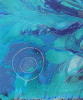 Aboriginal Artwork by Athena Nangala Granites, Napaljarri-warnu Jukurrpa (Seven Sisters Dreaming), 183x152cm