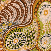 Aboriginal Artwork by Atipalku Intjalki, Tjukurpa Mulayangu - Atipalku’s Story, 120x120cm