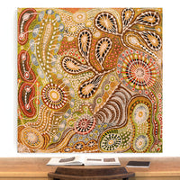 Aboriginal Artwork by Atipalku Intjalki, Tjukurpa Mulayangu - Atipalku’s Story, 120x120cm