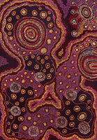 Aboriginal Art by Audrey Brumby, Ngura Tjuta Munu Tjukula Tjuta, 101x70cm - ART ARK®