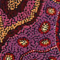 Aboriginal Artwork by Audrey Brumby, Ngura Tjuta Munu Tjukula Tjuta, 101x70cm