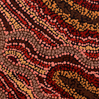 Aboriginal Artwork by Audrey Brumby, Tjukula Tjuta, 101x76cm