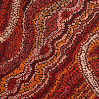 Aboriginal Artwork by Audrey Brumby, Ngura Tjuta Munu Tjukula Tjuta, 102x72cm
