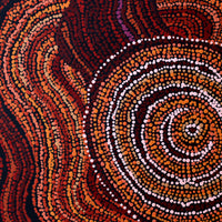 Aboriginal Art by Audrey Brumby, Tjukula Tjuta, 121x71cm - ART ARK®