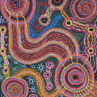 Aboriginal Art by Audrey Brumby, Ngura Tjuta Munu Tjukula Tjuta, 122x61cm - ART ARK®