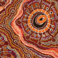 Aboriginal Artwork by Audrey Brumby, Ngura Tjuta Munu Tjukula Tjuta, 122x91cm