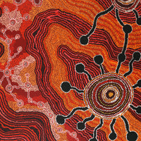 Aboriginal Artwork by Audrey Brumby, Ngura Tjuta Munu Tjukula Tjuta, 151x122cm