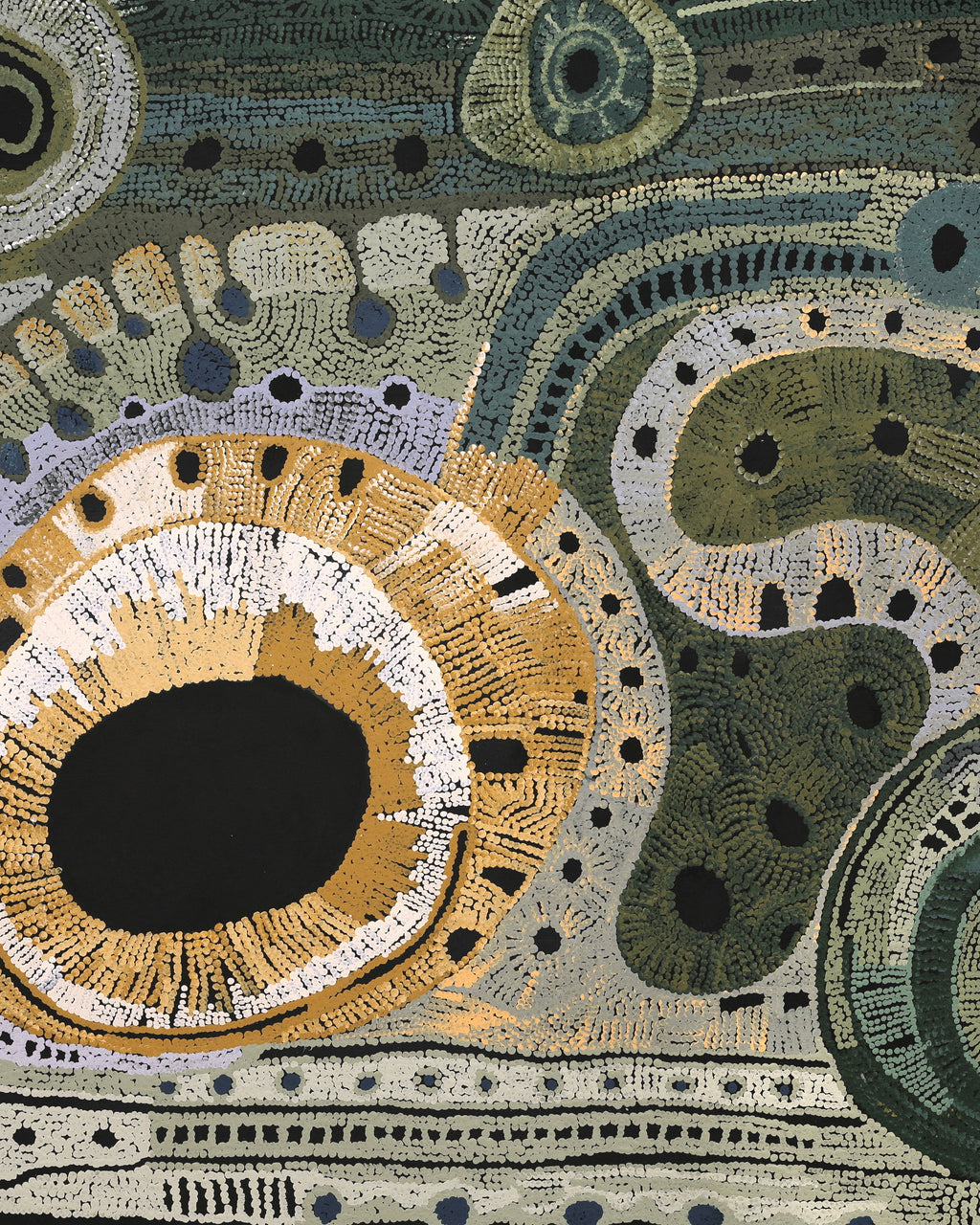 Audrey Brumby, Tjukula Tjuta, 182x137cm