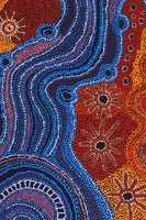 Aboriginal Art by Audrey Brumby, Ngura Tjuta Munu Tjukula Tjuta, 400x122cm - ART ARK®