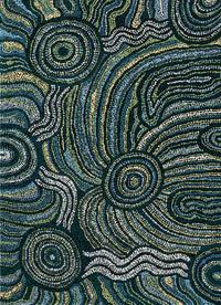Aboriginal Artwork by Audrey Brumby, Ngura Tjuta Munu Tjukula Tjuta, 91x66cm
