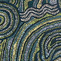 Aboriginal Artwork by Audrey Brumby, Ngura Tjuta Munu Tjukula Tjuta, 91x66cm