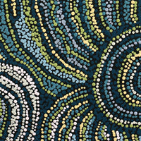 Aboriginal Artwork by Audrey Brumby, Ngura Tjuta Munu Tjukula Tjuta, 91x66cm