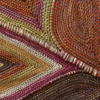 Aboriginal Artwork by Audrey Marrday, Bardarr (Paperbark leaf) Weaving, 140x65cm