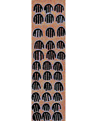 Aboriginal Artwork by Azaria Nampijinpa Robertson, Majardi Jukurrpa (Hairstring Belt/Skirt Dreaming) - Mina Mina, 107x30cm