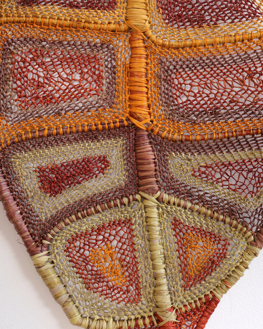 Aboriginal Artwork by Basma Nulla and Dorothy Bunibuni, Nawarlah - Brown River Stingray, Group