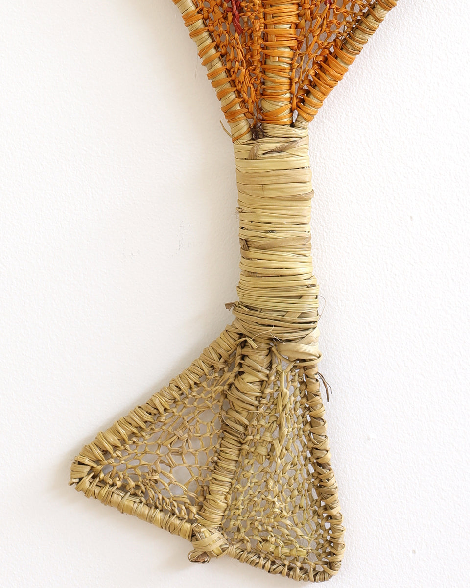 Aboriginal Artwork by Basma Nulla, Yawkyawk - fish-women spirit, 125x43cm