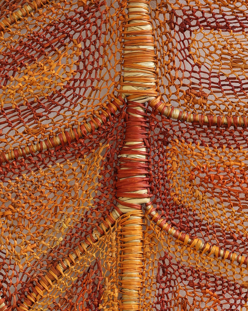 Aboriginal Artwork by Basma Nulla, Yawkyawk - fish-women spirit, 125x43cm