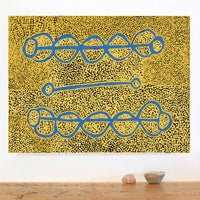 Aboriginal Artwork by Bernard Japanangka Watson, Pamapardu Jukurrpa - Warntungurru, 61x46cm