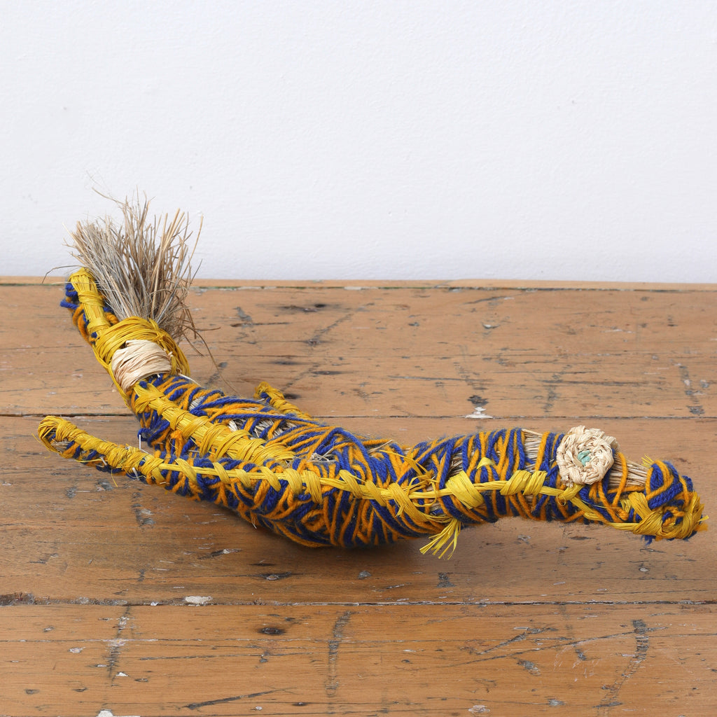 Aboriginal Artwork by Beryl Bell - Tjulpu (bird) Tjanpi Sculpture