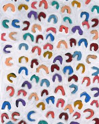 Bess Napanangka Poulson, Mina Mina Dreaming, 107x30cm