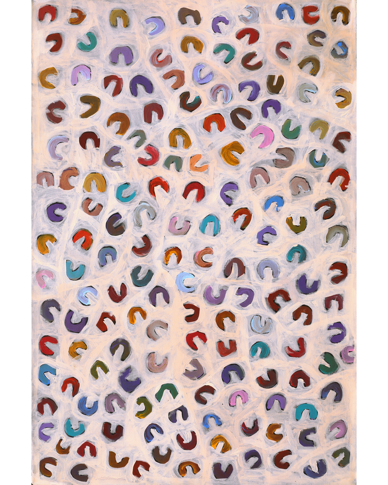 Bess Napanangka Poulson, Mina Mina Dreaming, 91x61cm