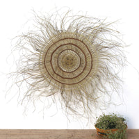 Aboriginal Artwork by Beverley Gararrpa England, Woven Mat, 100cm